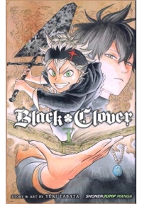 مانگا شبدر سیاه " black clover " ( جلد 1 - انگلیسی )