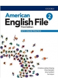 american english file 2 student + work 3rd edition