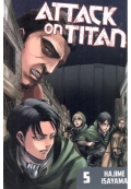 مانگا حمله به تایتان attack on titan جلد 5 ( انگلیسی )