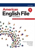 american english file 1 student + work 3rd edition