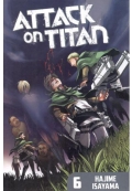 مانگا حمله به تایتان attack on titan جلد 6 ( انگلیسی )