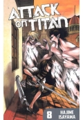 مانگا حمله به تایتان attack on titan جلد 8 ( انگلیسی )