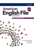 american english file starter student + work 3rd edition