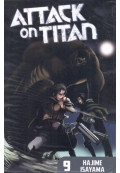 مانگا حمله به تایتان attack on titan جلد 9 ( انگلیسی )