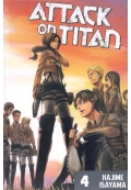 مانگا حمله به تایتان attack on titan جلد 4 ( انگلیسی )